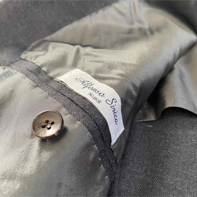 セール！【美品】アルフォンソシリカ ウール 高級スーツ 44 メンズのスーツ(セットアップ)の商品写真