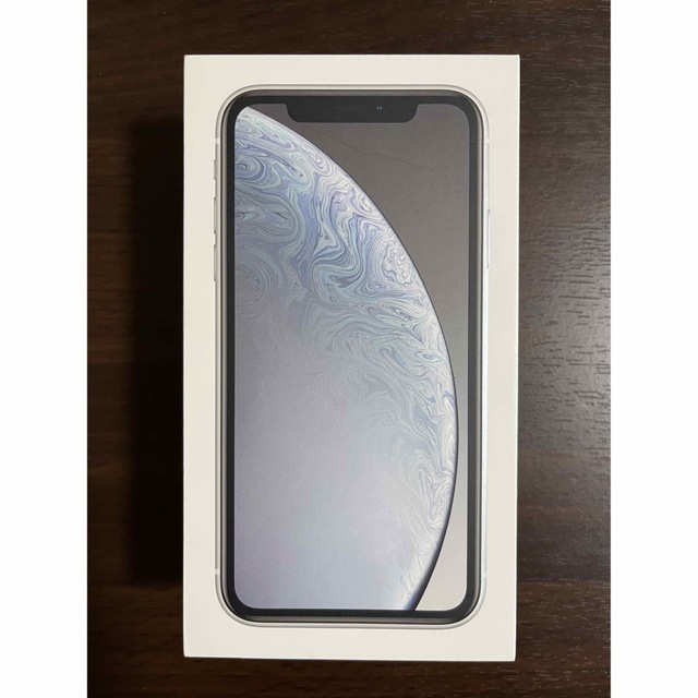 iPhone XR White 空箱 スマホ/家電/カメラのスマートフォン/携帯電話(その他)の商品写真