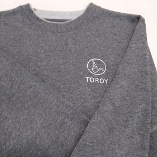 トロイ(TOROY)のスエット　トロイ　トレーナー　チャコールグレー(スウェット)