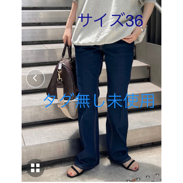 spick and span ストレッチデニムフレアレッグパンツ ジーンズ spick and span ストレッチデニムフレアレッグパンツ ジーンズ