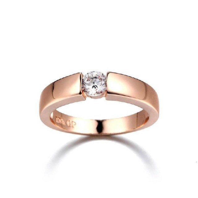レディース　メンズ　リング　大粒　指輪　女性　ジルコニア　ペア　人気　高品質 レディースのアクセサリー(リング(指輪))の商品写真