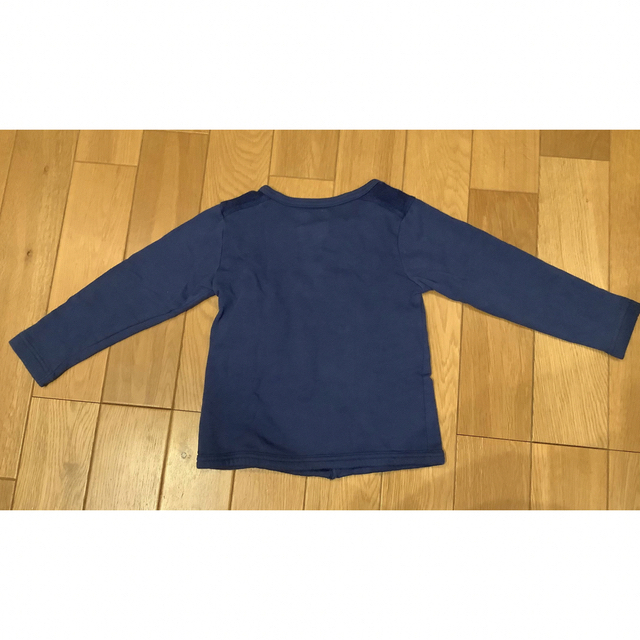 RAG MART(ラグマート)のRAGMART スウェット生地カーディガン　110cm キッズ/ベビー/マタニティのキッズ服男の子用(90cm~)(カーディガン)の商品写真