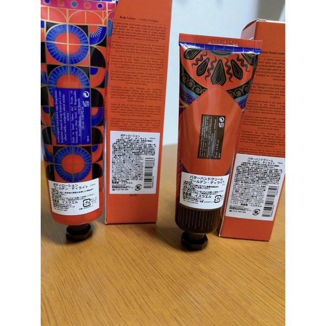 SABON ゴールデン・ディライト☆ボディローション&ハンドクリーム