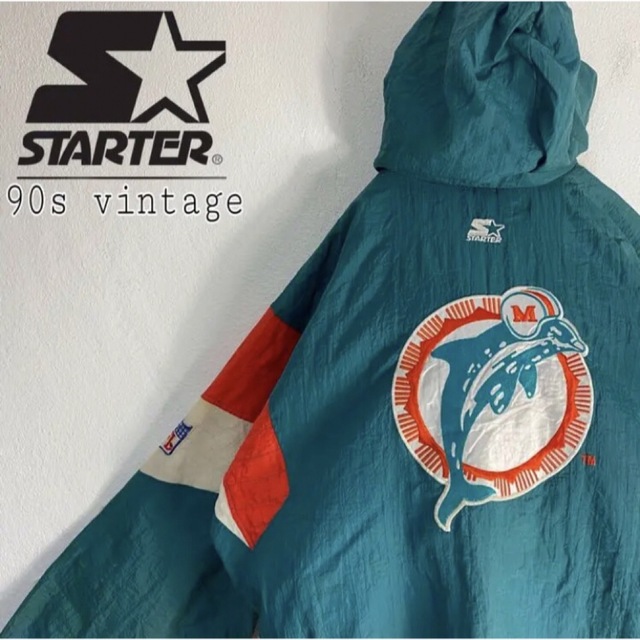 国産高品質】 Starter NFL Dolphinsドルフィンズ 中綿ジャケットの通販 by 佐藤ジョンソン's shop｜ラクマ 