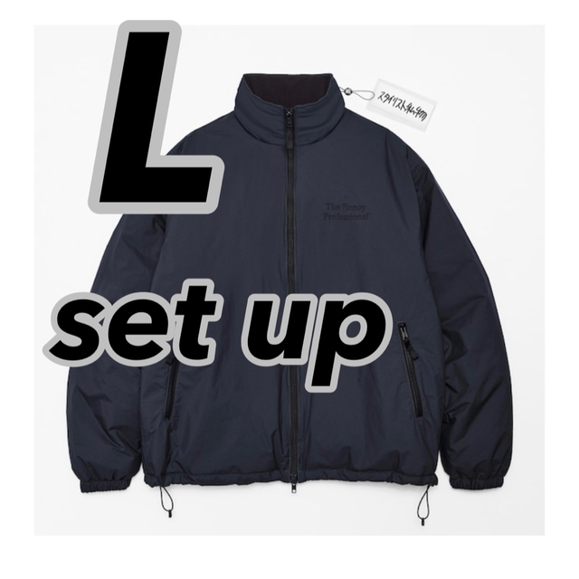 1LDK SELECT - Ennoy nylon padded jacket pants setup