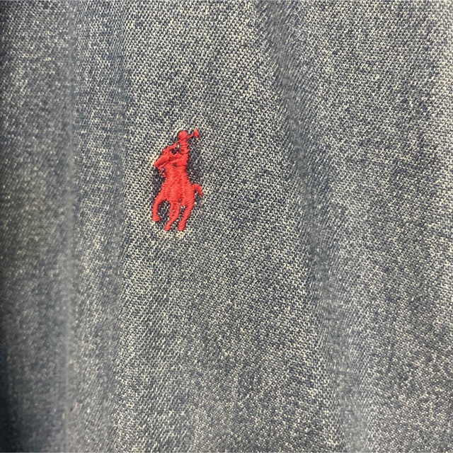 POLO RALPH LAUREN(ポロラルフローレン)のラルフローレン　デニムシャツ　Sサイズ メンズのトップス(シャツ)の商品写真