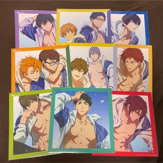 Free! CD 購入特典 メガジャケ & 色紙 Free! CD 購入特典 メガジャケ & 色紙