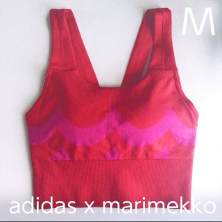 マリメッコ(marimekko)の【adidas x marimekko】 エアロニット ロングラインブラ　M(ヨガ)