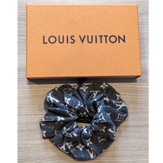 ルイヴィトン(LOUIS VUITTON)のルイヴィトン ヘアアクセサリー シュシュ デニム(ヘアゴム/シュシュ)