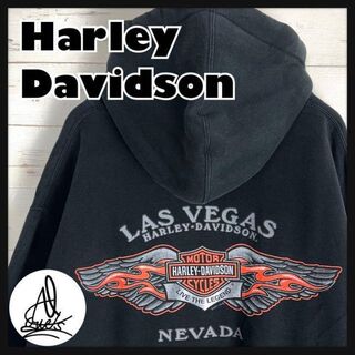 Harley Davidson - 《定番カラー》ハーレーダビッドソン☆ビックロゴ ...