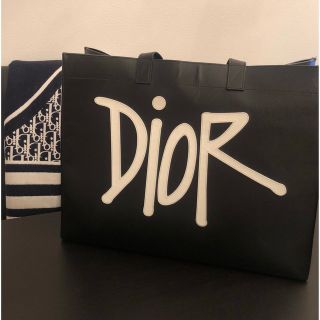 ディオール(Dior)のDior×SHAWN stussy 限定コラボ D-Dior トートバッグ (トートバッグ)