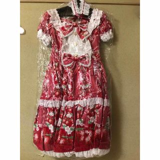 Angelic Pretty Berry Garden ティアードワンピース