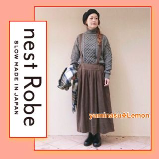 nest Robe - 【ネストローブ】✤ ラミーリネン起毛サスペンダー