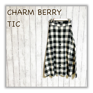 チャームベリーチック/CHARM BERRY TIC　ロングスカート　Mサイズ(ロングスカート)