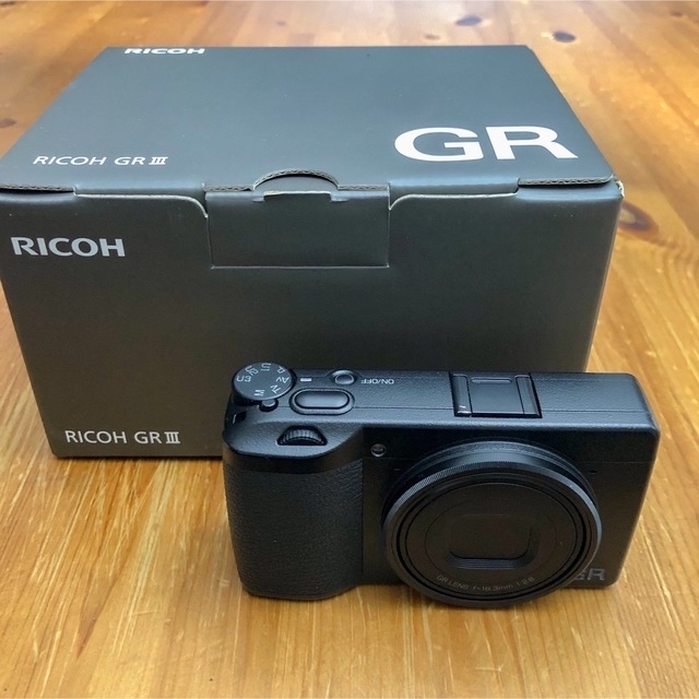 【ジャンク】RICOH GR III デジタルカメラ ※撮影はできますが修理推奨