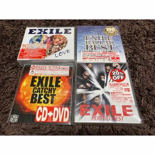 エグザイル(EXILE)のEXILE CD&DVD 4点セット(ポップス/ロック(邦楽))