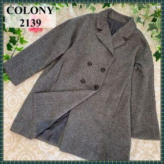 良品　COLONY2139　ヘリンボーン柄Pコート(ピーコート)