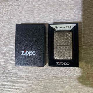 シュプリーム(Supreme)のSupream Diamond Plate Zippo ダイヤモンドプレート(タバコグッズ)