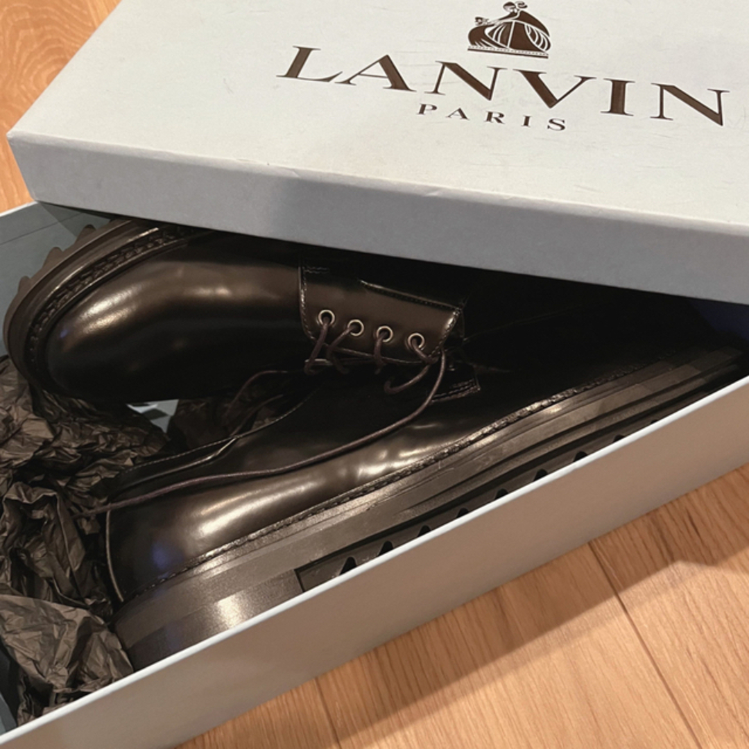 LANVIN(ランバン)のLANVIN メンズ革靴　新品未使用 メンズの靴/シューズ(ドレス/ビジネス)の商品写真