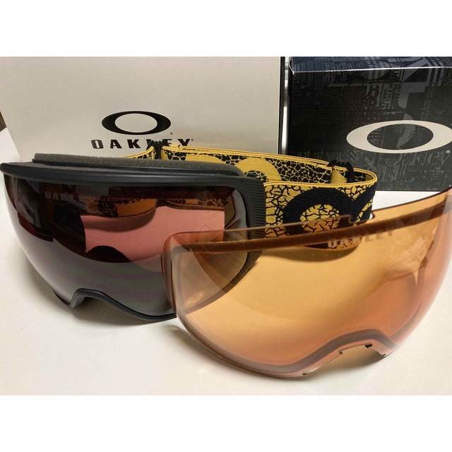 OAKLEY Flight Tracker スペアレンズ付 ゴーグル 日本未入荷 60.0%OFF