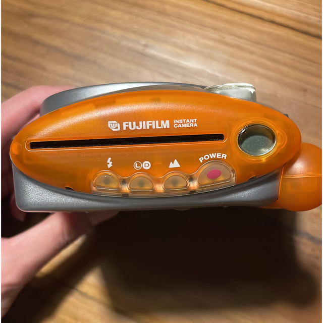 大好評です 動作確認済み FUJI FILM INSTAX MINI20 オレンジチェキ本体