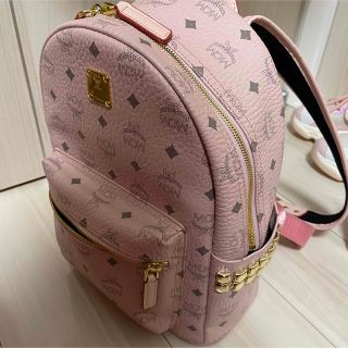 MCM♡ピンクリュック♡スモールサイズ