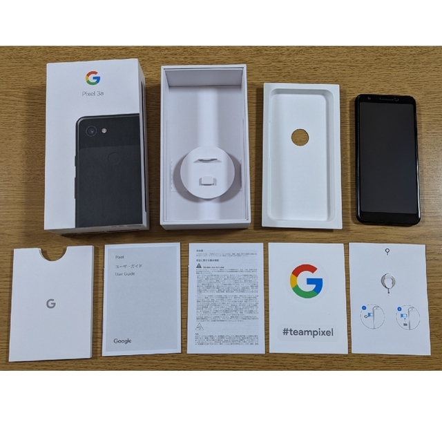 Google Pixel3a ジャストブラック 64GB simフリー