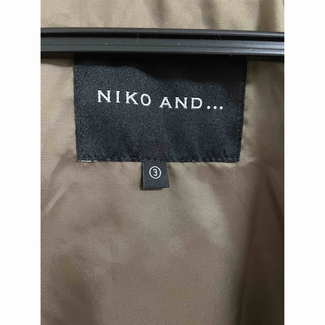niko and...(ニコアンド)のジャケット　ニコアンド　ブラウン　メンズ　Ｌ メンズのジャケット/アウター(その他)の商品写真