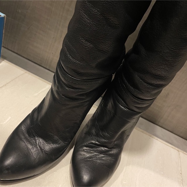 MEDA(メダ)のMEDA ロングブーツ　チェーン レディースの靴/シューズ(ブーツ)の商品写真