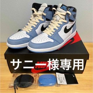 ナイキ(NIKE)の【US10.5】AIR JORDAN 1 HIGH UNIVERSITYBLUE(スニーカー)