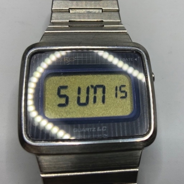 SEIKO(セイコー)の【レア】SEIKO QUARTZ LC  F033-5019 ヴィンテージ メンズの時計(腕時計(デジタル))の商品写真