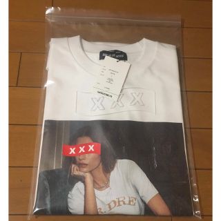 新品 GOD SELECTION XXX ヘイリー・ビーバー Tシャツ L 白