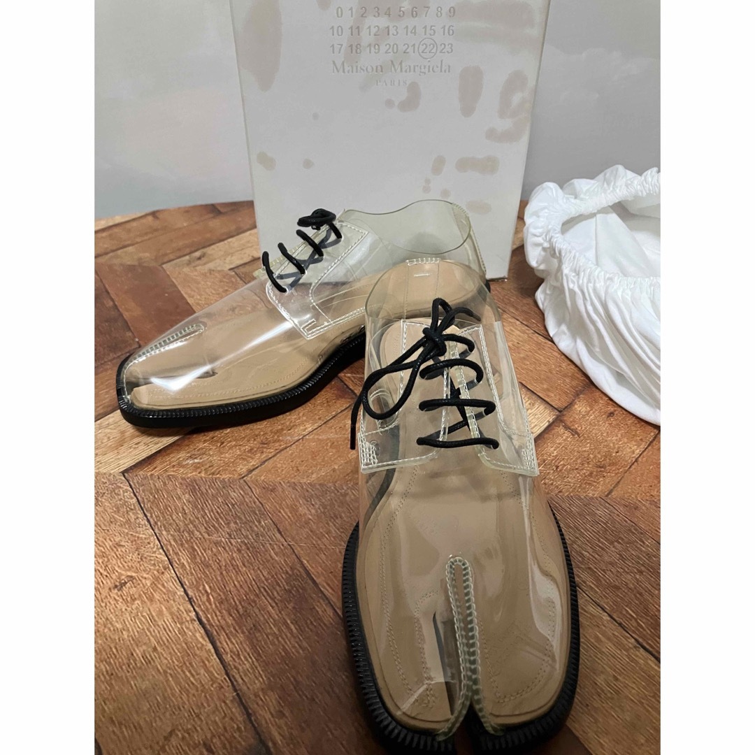 マルジェラMaison Margiela Tabi 21ss クリア ローファーメゾンマルジェラ