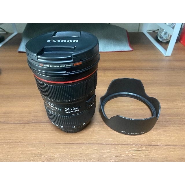 最高の品質の Canon Canon EF24-70mm F2.8L II USM レンズ 保護フィルタ付 レンズ(ズーム) 