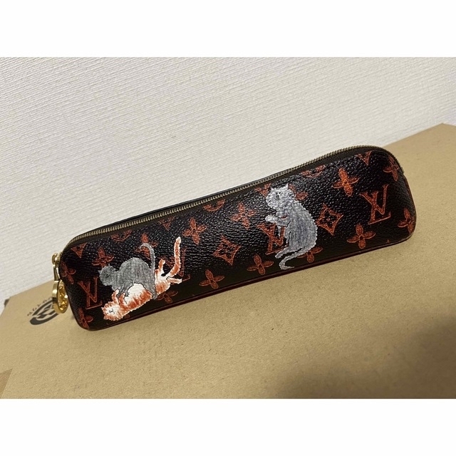 海外限定】 LOUIS VUITTON ルイヴィトン キャットグラム ペンケース