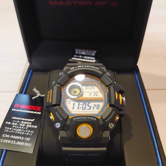 G-SHOCK - 新品 保証付 G-SHOCK レンジマン GW-9400YJ-1JF Gショックの ...