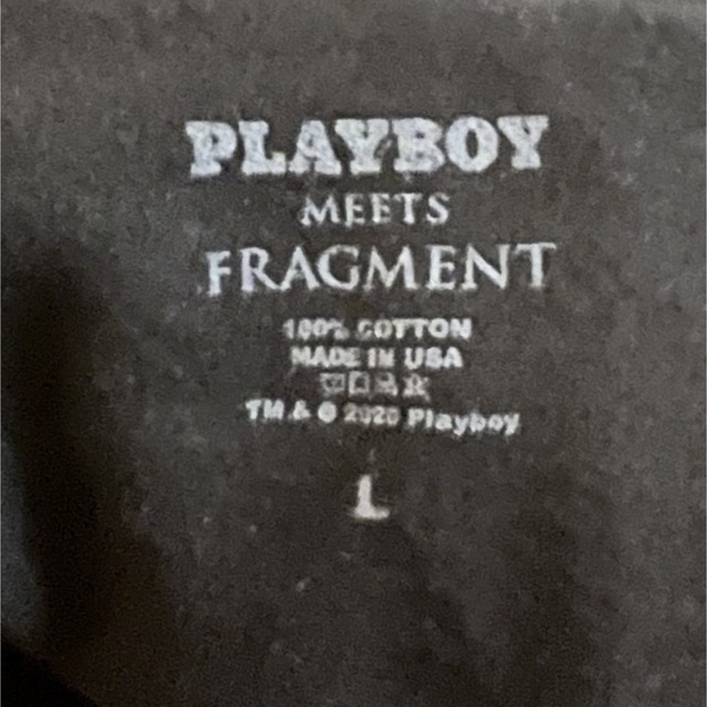 FRAGMENT(フラグメント)のfragment Playboy Bunny Black Hoodie Lサイズ メンズのトップス(パーカー)の商品写真