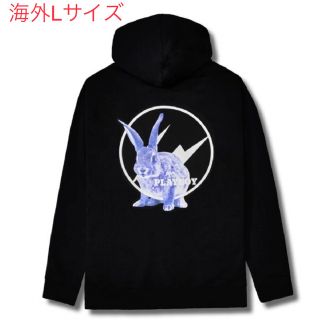 フラグメント(FRAGMENT)のfragment Playboy Bunny Black Hoodie Lサイズ(パーカー)