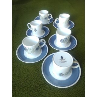 ウェッジウッド(WEDGWOOD)の新品　ウェッジウッド  デミタス　6客(グラス/カップ)