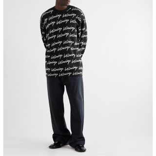 バレンシアガ(Balenciaga)のBALENCIAGA oversize knit(ニット/セーター)