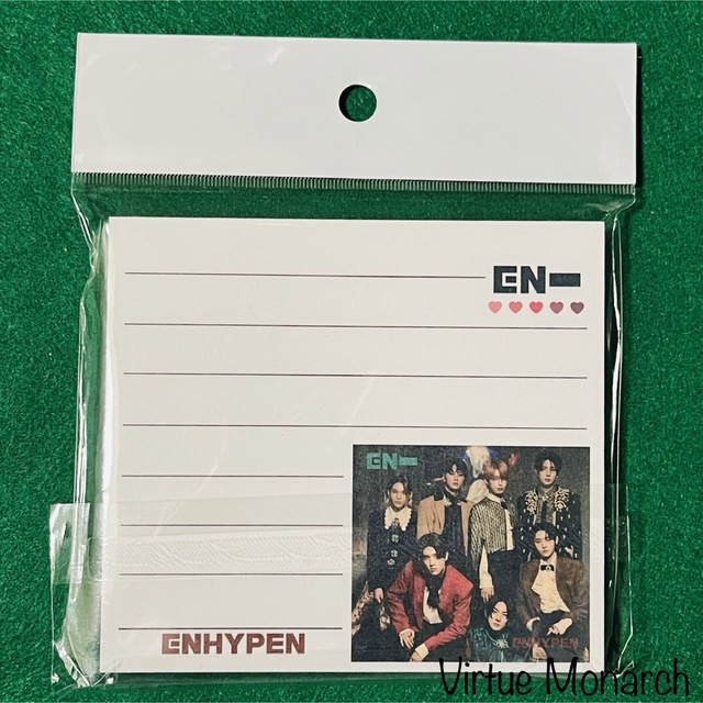 ENHYPEN(エンハイプン)のメモ用紙　ENHYPEN  エンハイプン エンタメ/ホビーのタレントグッズ(ミュージシャン)の商品写真