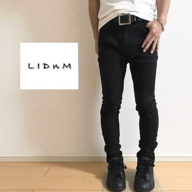 LIDnM  美品　ハイストレッチスキニー　27inch