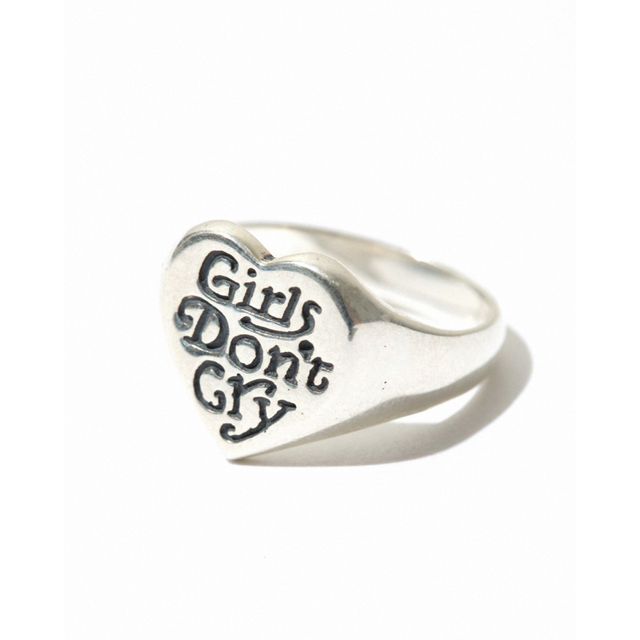 GIRLS DON´T CRY ビルウォールレザー シグネットリング 指輪 直送送料