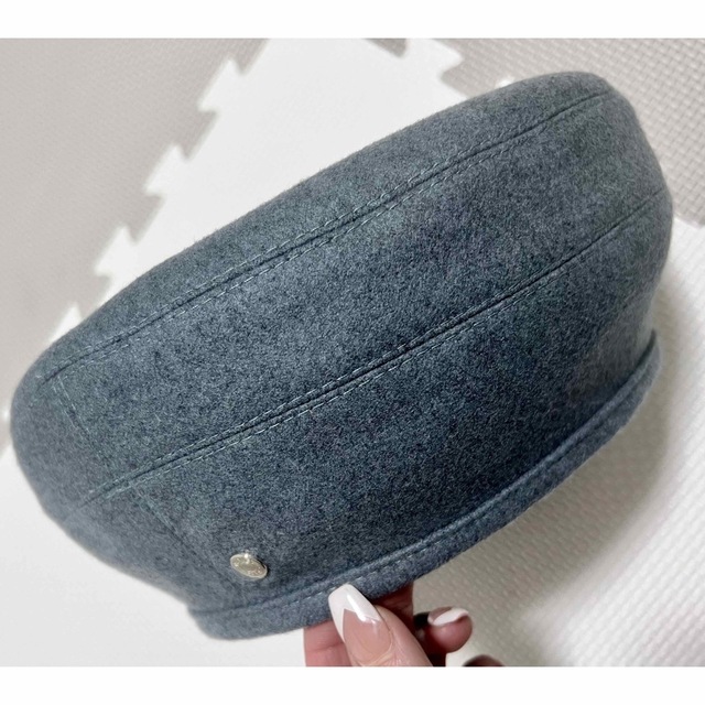 ハンチング/ベレー帽 HERMES エルメス サントノーレ ベレー帽 サイズ57 2022年購入