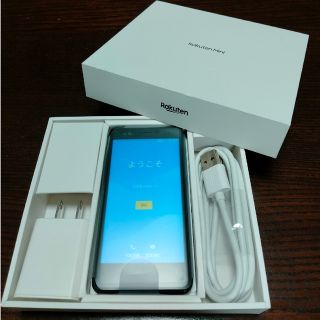 ラクテン(Rakuten)の【楽天スマホ】Rakuten Mini C330 (Black)(スマートフォン本体)