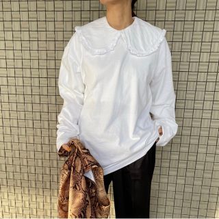 ホリデイ(holiday)の新品タグ付　HOLIDAY ホリデイ　ロングスリーブ　ホワイト　XL(Tシャツ(長袖/七分))