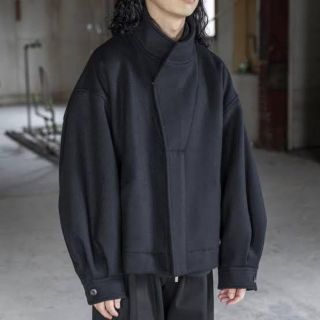 stein - 【美品】stein over sleeve melton jacketの通販｜ラクマ