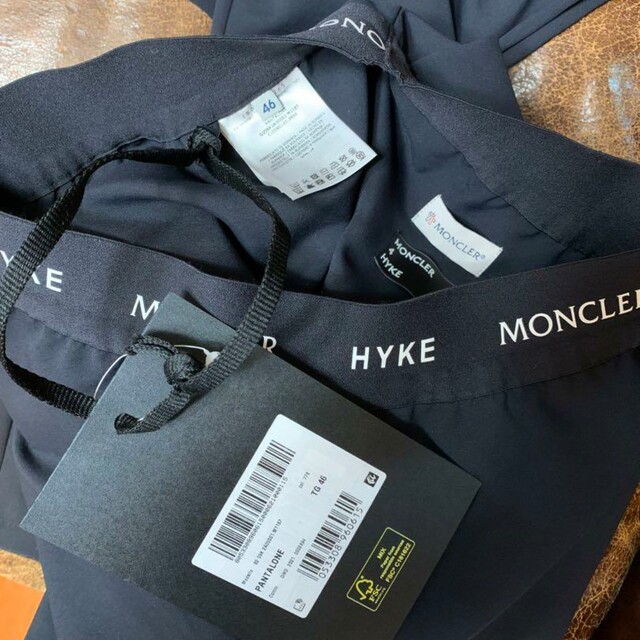 MONCLER HYKE PANTALONE レイヤードパンツ 46 www