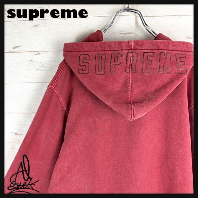 Supreme - 《入手困難》シュプリーム☆パーカー フードロゴ 希少品 即