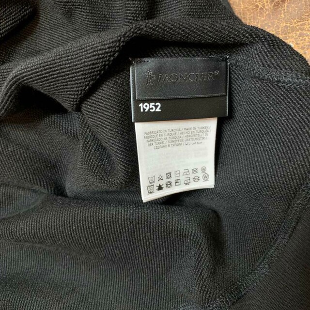 MONCLER 1952 CREWNECK SWET スウェット 黒 XL